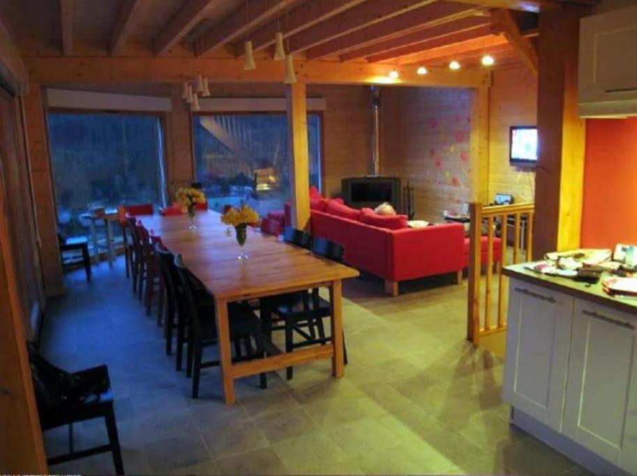 Grand Valtin : Chalet Ecolo 4 Etoiles 14 Personnes Ban-sur-Meurthe-Clefcy Exteriér fotografie