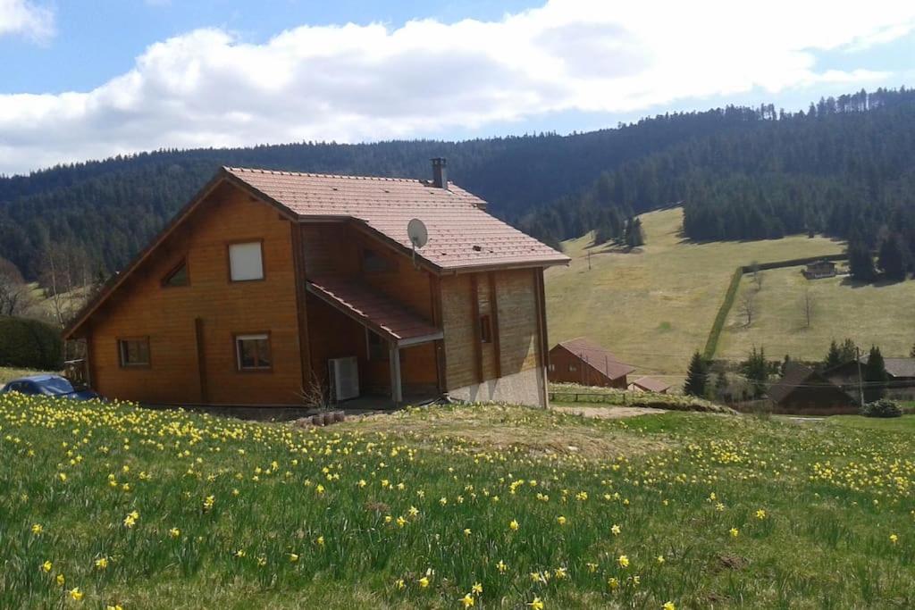 Grand Valtin : Chalet Ecolo 4 Etoiles 14 Personnes Ban-sur-Meurthe-Clefcy Exteriér fotografie