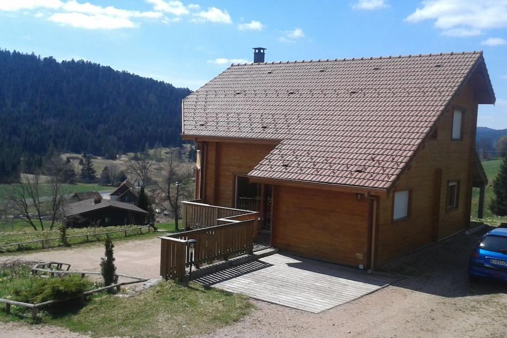 Grand Valtin : Chalet Ecolo 4 Etoiles 14 Personnes Ban-sur-Meurthe-Clefcy Exteriér fotografie