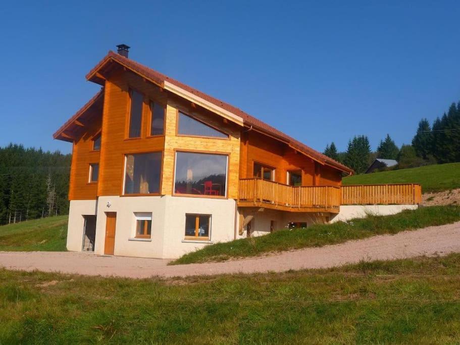 Grand Valtin : Chalet Ecolo 4 Etoiles 14 Personnes Ban-sur-Meurthe-Clefcy Exteriér fotografie