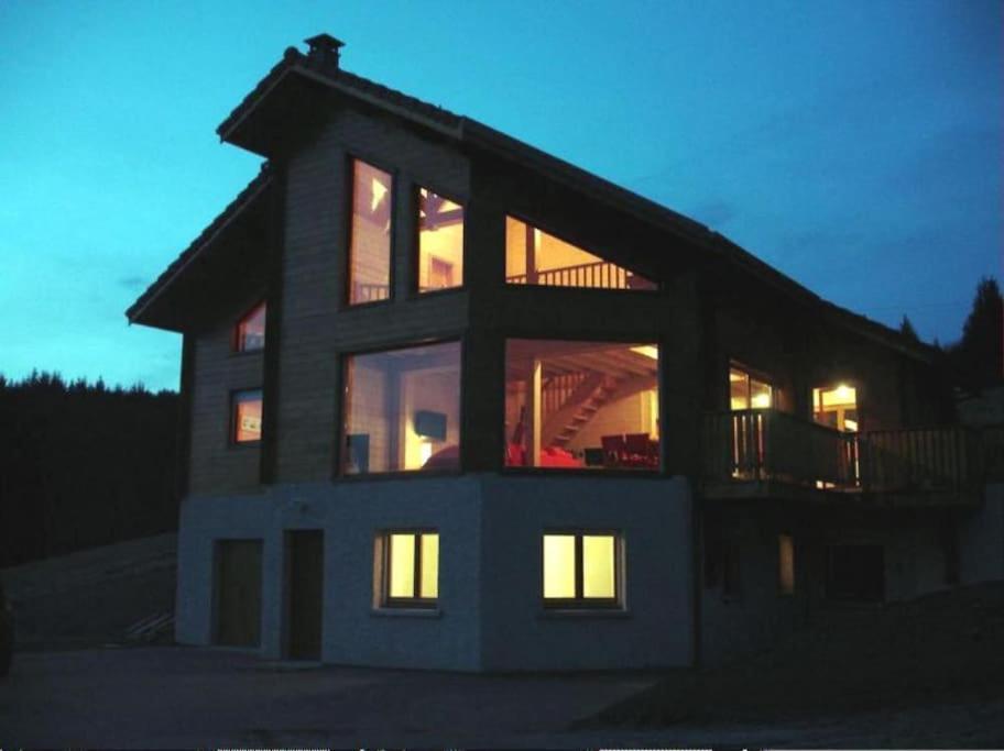Grand Valtin : Chalet Ecolo 4 Etoiles 14 Personnes Ban-sur-Meurthe-Clefcy Exteriér fotografie
