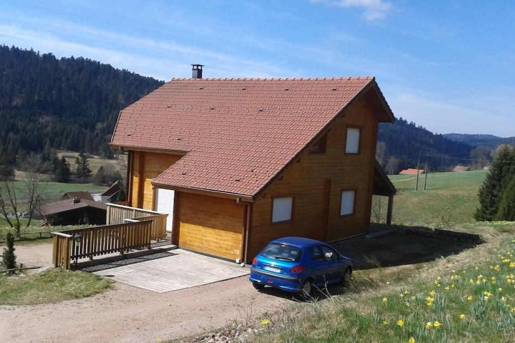 Grand Valtin : Chalet Ecolo 4 Etoiles 14 Personnes Ban-sur-Meurthe-Clefcy Exteriér fotografie